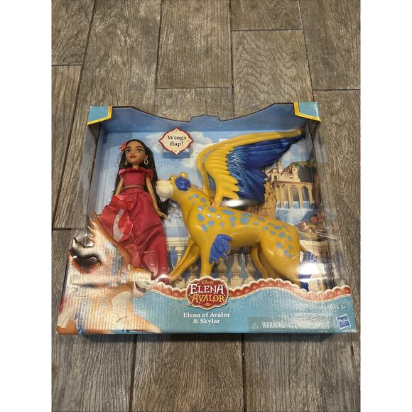 Disney Elena Of Avalon & Skylar Doll